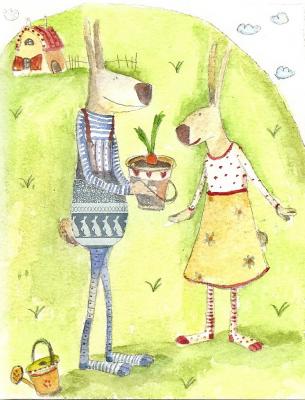 Liebe und Möhren - Svetlana KUNST - auf - - Liebe und Möhren - Svetlana KUNST - auf - -