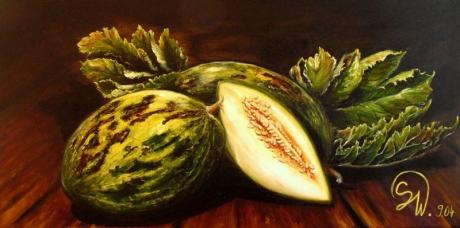 Melonen im Laub - Simone Wilhelms - Array auf Array - Array - Array Melonen im Laub - Simone Wilhelms - Array auf Array - Array - Array