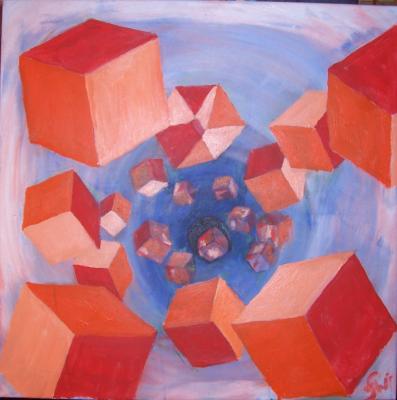 Zeittunnel--- - Klaus Scholl - Array auf Array - Array - 