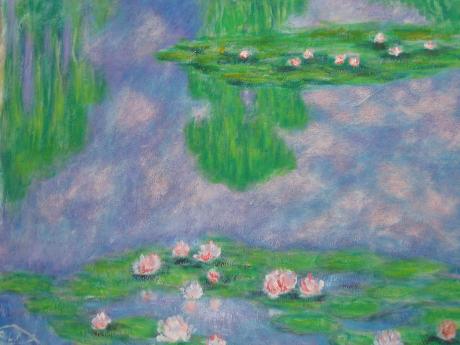 Seerosenbild 12 - alexander laczko - auf Array - Array - Seerosenbild 12 - alexander laczko - auf Array - Array -