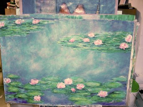 Seerosenbild 13 - alexander laczko - auf Array - Array - Seerosenbild 13 - alexander laczko - auf Array - Array -