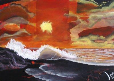 Mar en rocas - Ivan Molina - auf Array - Array - Mar en rocas - Ivan Molina - auf Array - Array -