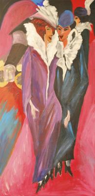 Großstadtfrauen nach Kirchner - Jutta Schröder - Array auf Array - Array - Array Großstadtfrauen nach Kirchner - Jutta Schröder - Array auf Array - Array - Array