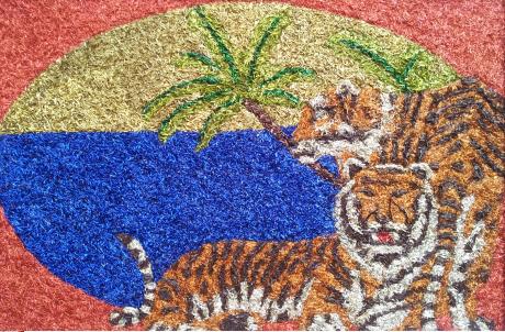 Zwei Tigern am Meer - Alexander Schmidt - auf Array - Array - Zwei Tigern am Meer - Alexander Schmidt - auf Array - Array -