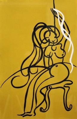 Die Frau vor dem Spiegel - Michael Buch - Array auf  -  - 