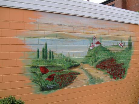 Toscana (Garagenwand) - Kurt Braukmann - auf - Array - Toscana (Garagenwand) - Kurt Braukmann - auf - Array -