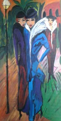 Großstadtfrauen nach Kirchner - Jutta Schröder - Array auf Array - Array - Array Großstadtfrauen nach Kirchner - Jutta Schröder - Array auf Array - Array - Array