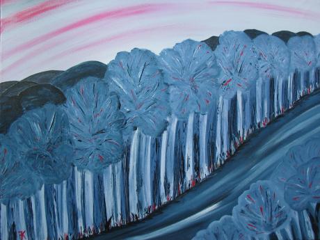 Wald in Grau - Karin Fricke - Array auf - Array - Wald in Grau - Karin Fricke - Array auf - Array -