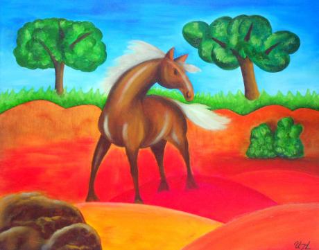 Wildpferd - Ursula Thuleweit Laranjeiro - Array auf Array - Array - Array Wildpferd - Ursula Thuleweit Laranjeiro - Array auf Array - Array - Array