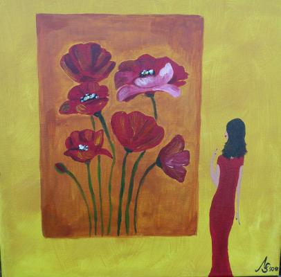 Dame im Galerie - Aleksandra Schoenfeld - Array auf Array - - Dame im Galerie - Aleksandra Schoenfeld - Array auf Array - -