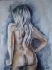 Akt - Ina Berman - Aquarell auf Papier - weiblich - Figuration Akt - Ina Berman - Aquarell auf Papier - weiblich - Figuration