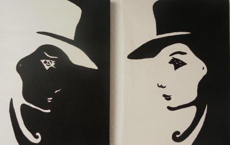 Frauen Schwarz Weiß - Ramona Radke - Array auf - - Array Frauen Schwarz Weiß - Ramona Radke - Array auf - - Array