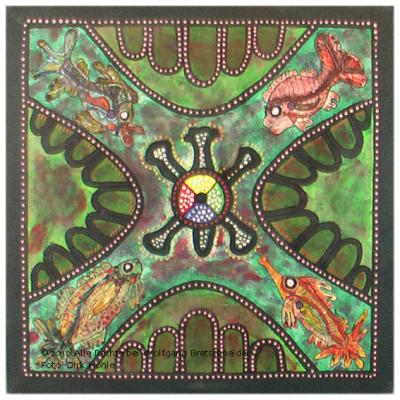 Turtle in Green 01 - Wolfgang Bretschneider - auf - Array - Turtle in Green 01 - Wolfgang Bretschneider - auf - Array -