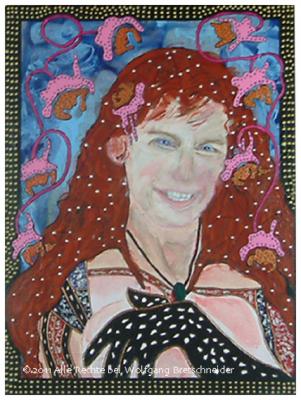 Portrait Heilerin M.N.I. (Acryl on Canvas, 36x48) - Wolfgang Bretschneider - Array auf Array - Array - Portrait Heilerin M.N.I. (Acryl on Canvas, 36x48) - Wolfgang Bretschneider - Array auf Array - Array -