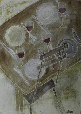 GEDECKTER TISCH - Eckehard Siebert - Array auf - Array - Array GEDECKTER TISCH - Eckehard Siebert - Array auf - Array - Array