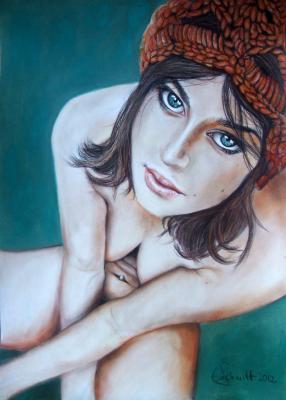 Akt mit Mütze - Eva Schmitt - Array auf Array - Array - Array Akt mit Mütze - Eva Schmitt - Array auf Array - Array - Array