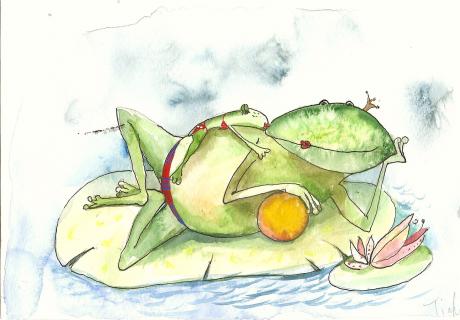 Frosch König - Svetlana KUNST - auf - - Frosch König - Svetlana KUNST - auf - -