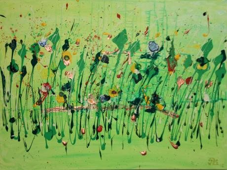 Frühlingswiese 3 Nr.171 Jahreszeiten - Ina Linden - auf Array - Array - Frühlingswiese 3 Nr.171 Jahreszeiten - Ina Linden - auf Array - Array -