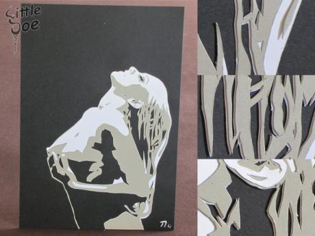 Scherenschnitt-Frau 4 - Little Joe - auf - Array - Scherenschnitt-Frau 4 - Little Joe - auf - Array -