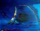 Blue 1 - david hatton - Ãl auf - Abstrakt-Fantastisch - Abstrakt Blue 1 - david hatton - Ãl auf - Abstrakt-Fantastisch - Abstrakt