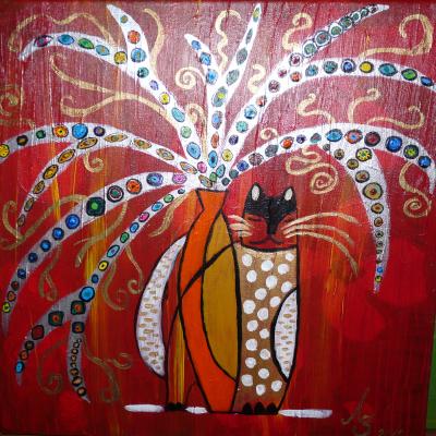 Magische Katze - Aleksandra Schoenfeld - Array auf Array - Array - Array Magische Katze - Aleksandra Schoenfeld - Array auf Array - Array - Array