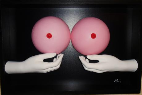 Wand Installation - Erotik - Andreas Hermsdorf - auf - Array - Wand Installation - Erotik - Andreas Hermsdorf - auf - Array -