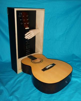 Wand Installation/ Gitarre - Andreas Hermsdorf - auf - Array - Wand Installation/ Gitarre - Andreas Hermsdorf - auf - Array -