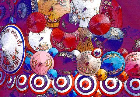 -bunte Schirme-- - Karlheinz Milde - Array auf - - -bunte Schirme-- - Karlheinz Milde - Array auf - -