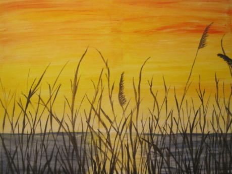 Abendstimmung - Sandra Schön - Array auf Array - - Abendstimmung - Sandra Schön - Array auf Array - -