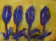 Lila Tulpen (unverkäuflich) - Helene + Mario Wohlfahrt - Acryl auf Leinwand - Blumen - Expressionismus Lila Tulpen (unverkäuflich) - Helene + Mario Wohlfahrt - Acryl auf Leinwand - Blumen - Expressionismus