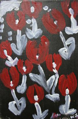 Tulpen der Nacht (unverkäuflich) - Helene + Mario Wohlfahrt - Array auf Array - Array - Array Tulpen der Nacht (unverkäuflich) - Helene + Mario Wohlfahrt - Array auf Array - Array - Array