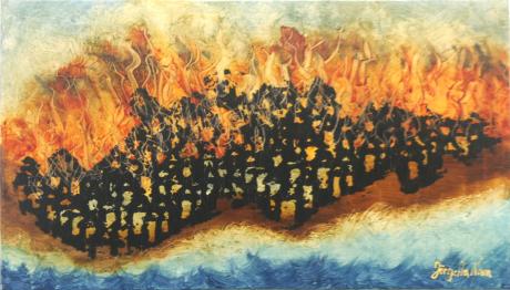 Brennende Stadt - Hans Jörg Hamann - auf Array - Array - Array Brennende Stadt - Hans Jörg Hamann - auf Array - Array - Array