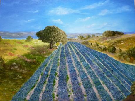 Lavendelfeld - Marianne Koroll - Array auf Array - Array - Array Lavendelfeld - Marianne Koroll - Array auf Array - Array - Array