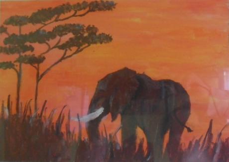 Afrikanischer Elefant - Sonja Deutschendorff - Array auf Array - Array - Afrikanischer Elefant - Sonja Deutschendorff - Array auf Array - Array -