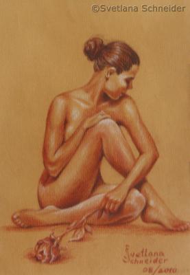 Akt-Studie 1 - Svetlana Schneider - Array auf Array - Array - Akt-Studie 1 - Svetlana Schneider - Array auf Array - Array -