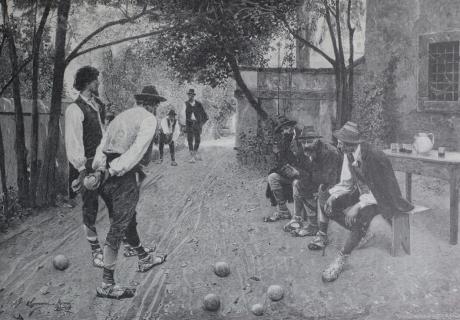 Bocciaspieler - Wolfgang Deike STICHE.biz - Array auf - Array - Bocciaspieler - Wolfgang Deike STICHE.biz - Array auf - Array -