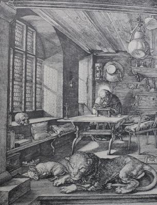 Der heilige Hieronymus in der Zelle - Wolfgang Deike STICHE.biz - Array auf - Array - Der heilige Hieronymus in der Zelle - Wolfgang Deike STICHE.biz - Array auf - Array -