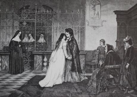 Der Eintritt ins Kloster - Wolfgang Deike STICHE.biz - Array auf - Array - Der Eintritt ins Kloster - Wolfgang Deike STICHE.biz - Array auf - Array -