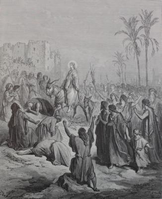 Einzug Jesu in Jerusalem - Wolfgang Deike STICHE.biz - Array auf - Array - Einzug Jesu in Jerusalem - Wolfgang Deike STICHE.biz - Array auf - Array -