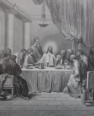 Das Abendmahl - Wolfgang Deike STICHE.biz - Array auf - Array - Das Abendmahl - Wolfgang Deike STICHE.biz - Array auf - Array -