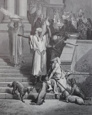 Lazarus und der Reiche - Wolfgang Deike STICHE.biz - Array auf - Array - Lazarus und der Reiche - Wolfgang Deike STICHE.biz - Array auf - Array -