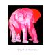 Der Rosarote Elefant - Sarah Mo Illustration - Acryl auf Leinwand - Elefanten - Der Rosarote Elefant - Sarah Mo Illustration - Acryl auf Leinwand - Elefanten -