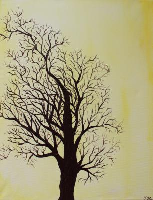 Yellow Tree - Sabrina Kudrna -  auf  - Array - 