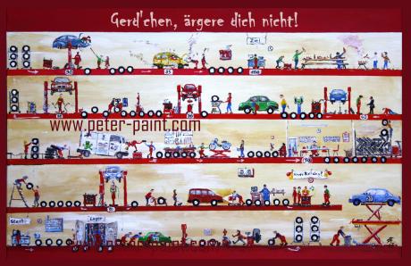 Gerd´chen , ärgere Dich nicht !! - peter paint - Array auf Array - Array - 