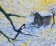 Winterstimmung - Peter Traxler - Acryl auf Leinwand - - Impressionismus Winterstimmung - Peter Traxler - Acryl auf Leinwand - - Impressionismus