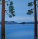 Lake Tahoe II - Karin Fricke - Acryl auf - - Lake Tahoe II - Karin Fricke - Acryl auf - -