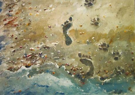 ...nach dem Strandlauf... - peter paint - Array auf - - Array ...nach dem Strandlauf... - peter paint - Array auf - - Array