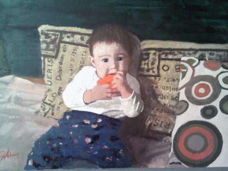 Porträt eines Jungen - Admir Gabela - Array auf - - Porträt eines Jungen - Admir Gabela - Array auf - -