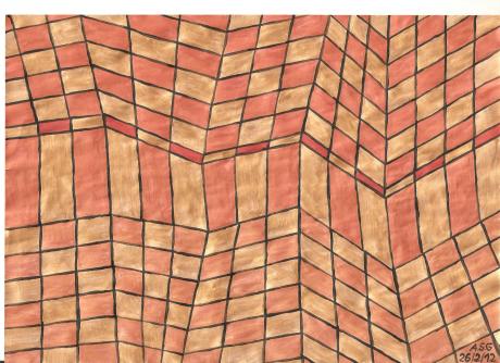 Schrägwandlich in Rotgold - Annegret Sigrid Gick - Array auf Array - Array - Array Schrägwandlich in Rotgold - Annegret Sigrid Gick - Array auf Array - Array - Array