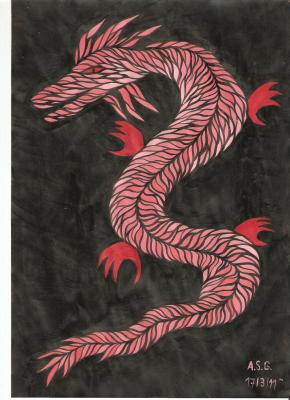 Drache - Annegret Sigrid Gick - Array auf Array - Array - Drache - Annegret Sigrid Gick - Array auf Array - Array -